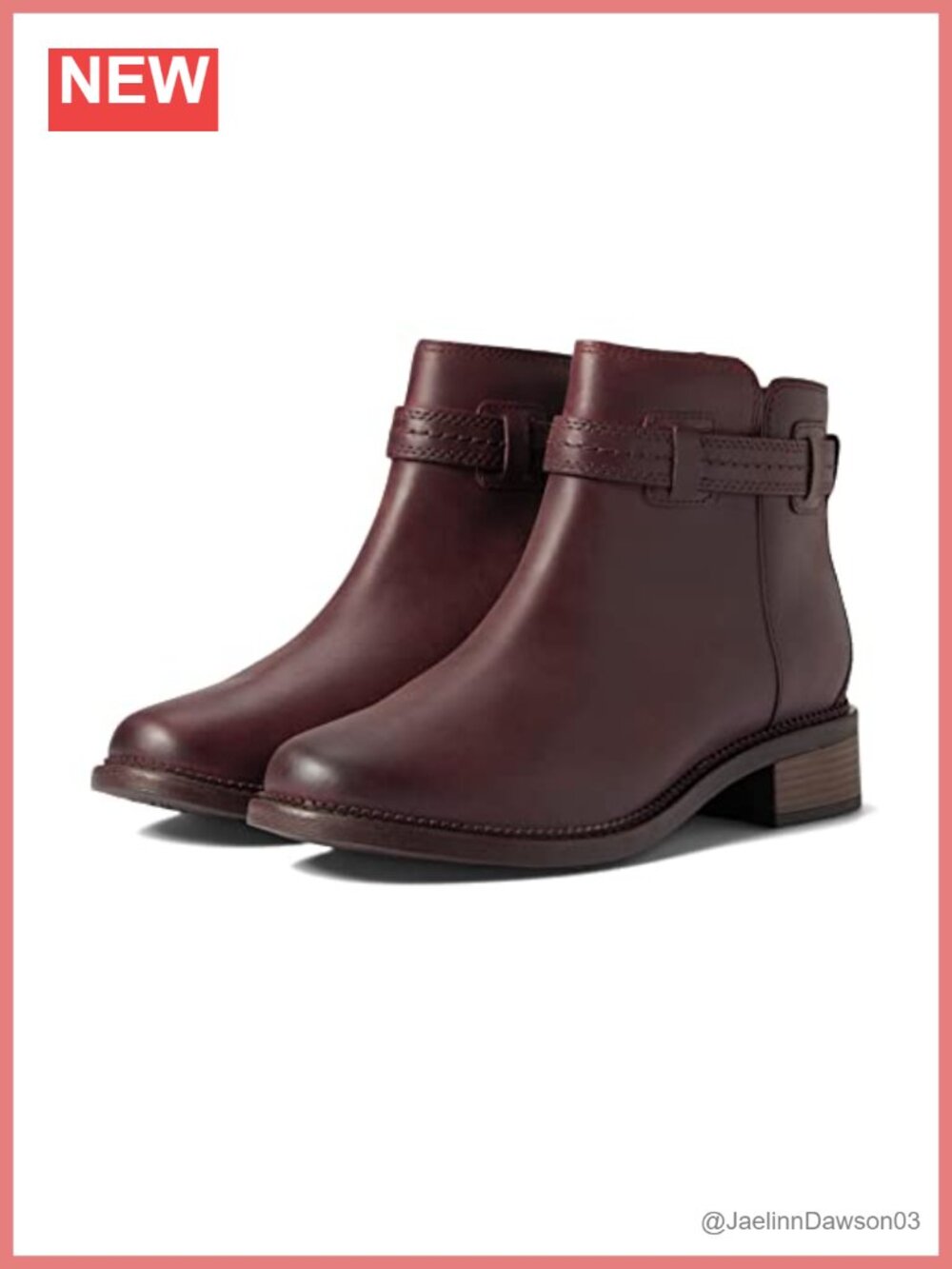 Women's Ankle Booties Leather Zip Closure Comfortable Boots